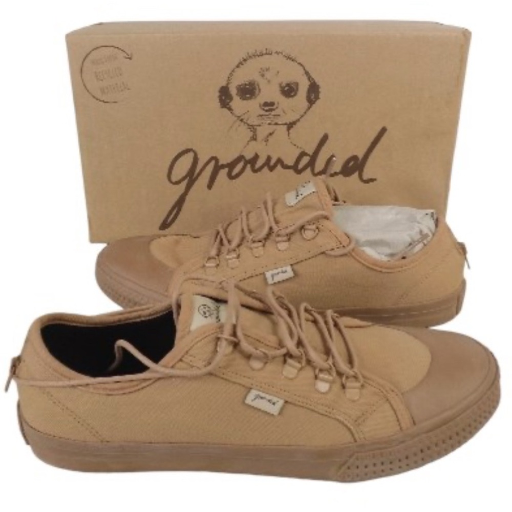 NWTGrounded Tan Sneakers